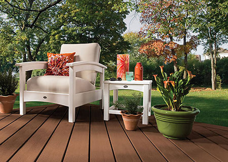 Deck ecologico - Marron Miel b