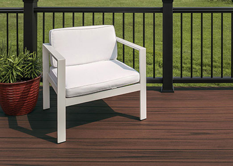 a Deck ecologico - caoba