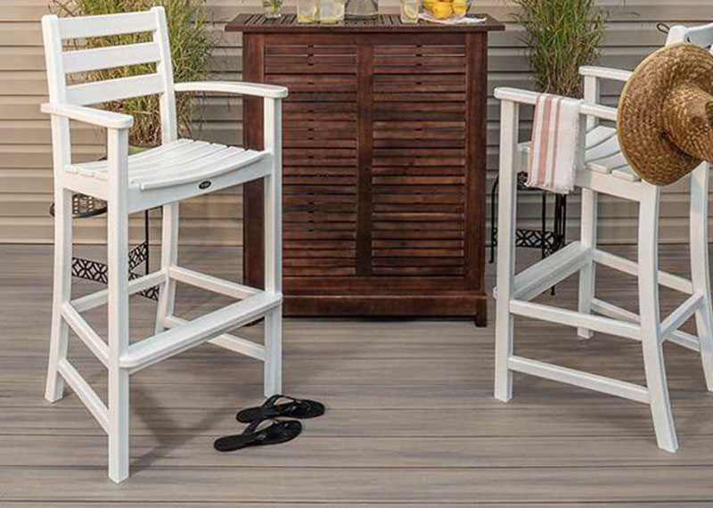 a Deck ecologico - gris piedra
