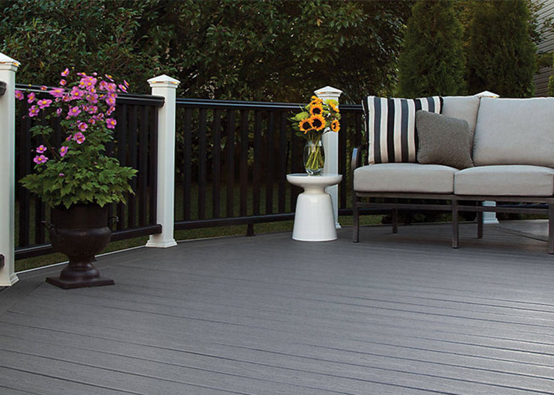 a Deck ecologico - gris plomo