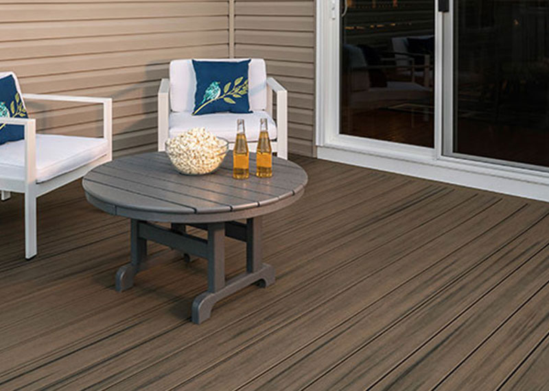 a Deck ecologico - nogal