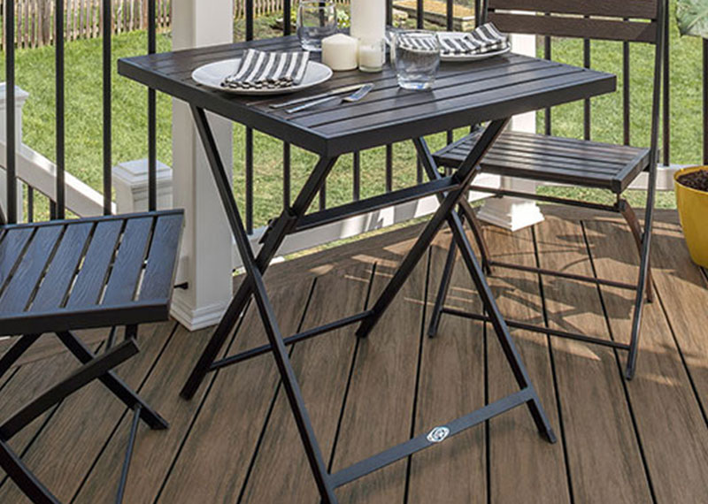 a Deck ecologico - nogal