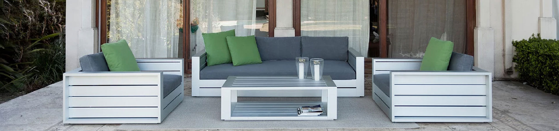 muebles de aluminio